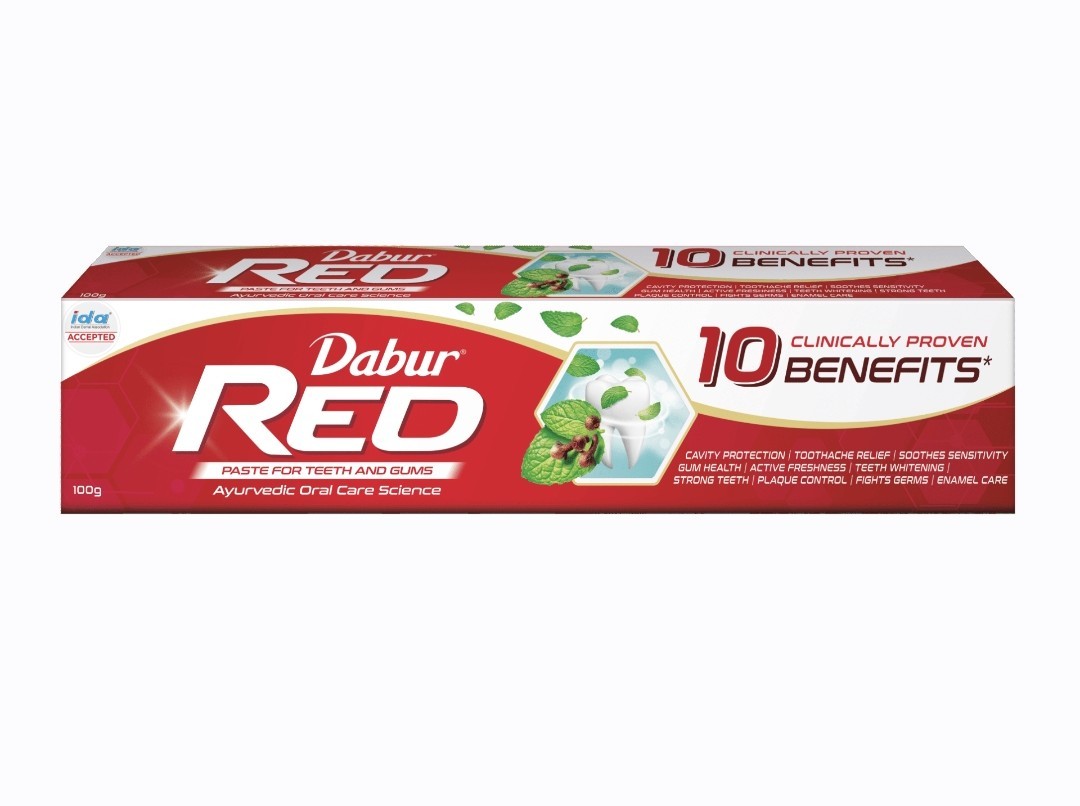 Dabur Red Paste Toothpaste 100gm (Mrp.69/-) (NO PROMO)
