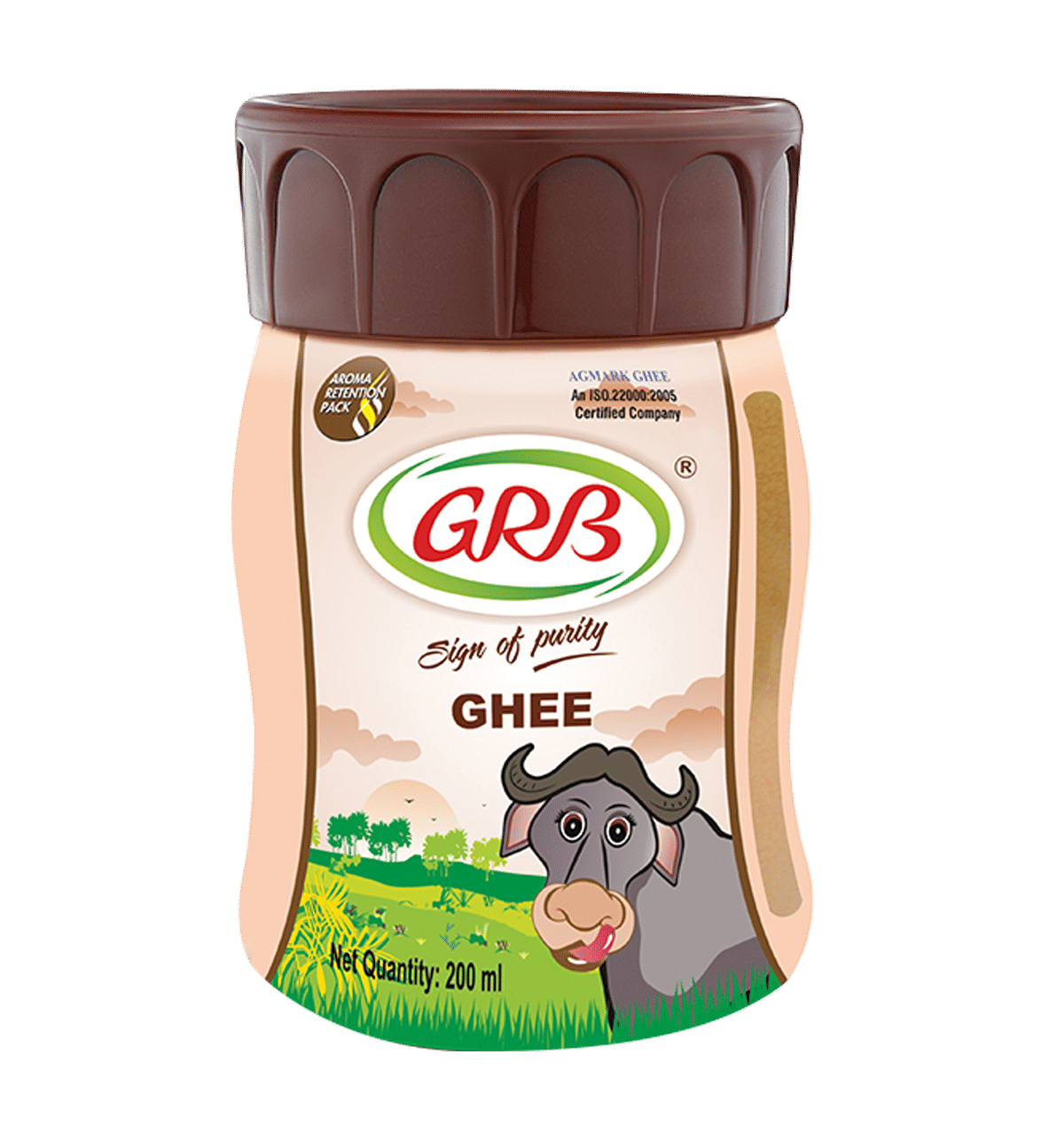 Grb Buffalo Pure Ghee 200ml